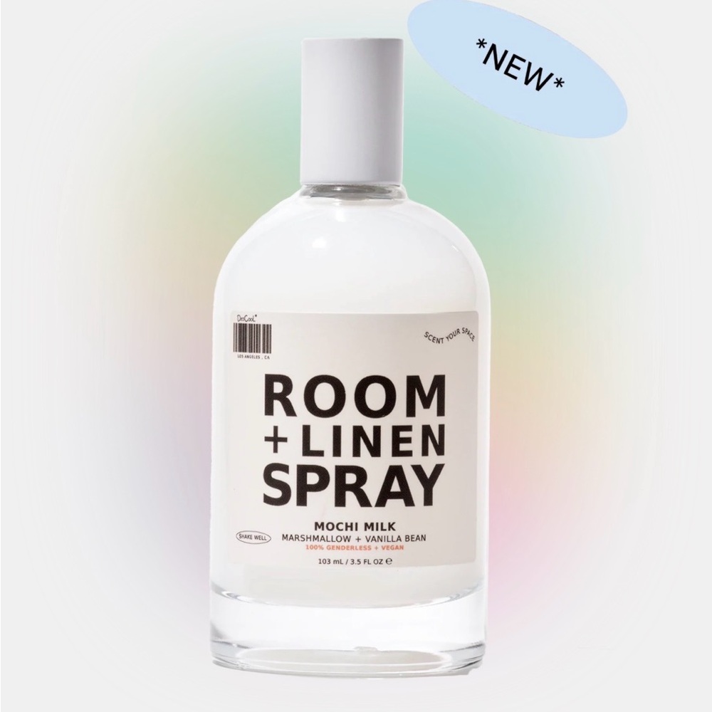 Mochi Milk Room + Linen Spray - White